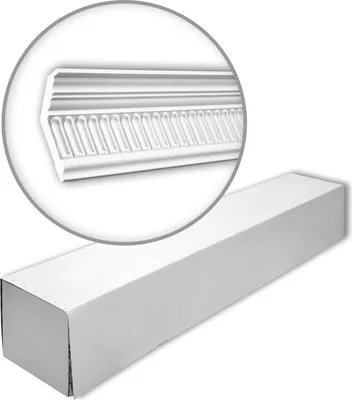 Obrázek produktu pro Římsy Profhome 150104 1 karton s 8 ozdobnými lištami 16 m