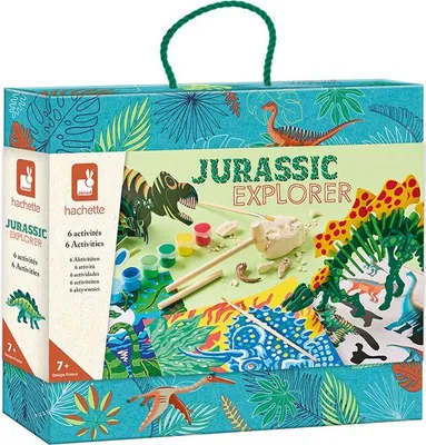 Image de Janod Atelier - Kit de bricolage dinosaure pour enfants - Jouets créatifs