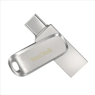 Zdjęcie produktu dla SanDisk Ultra Dual Drive Luxe, 1 TB, USB Type-A / USB Type-C, 3.2 Gen 1 (3.1 Gen 1), 150 MB/s, Obrotowy, Stal nierdzewna