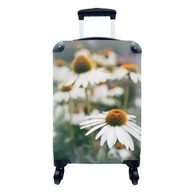 Produktbild von MuchoWow® Koffer Handgepäck Trolley Rollkoffer Kleine Reisekoffer mit 4 Rollen - Blumen - Herbst - Botanisch - Cabin Size < 55x40x23 cm & 55x40x20 cm - Fotokoffer - Kabinenkoffer - Boardgepäck - Reise-Box - Reisekoffer - Reisegepäck - Koffer mit Bild - Trolley für Kinder