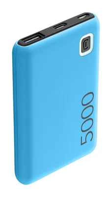 Obrázok produktu pre Cellularline 8018080428593, 5000 mAh, Lítium polymér (lipo), 12 W, Modrá