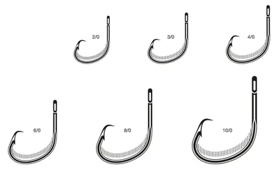Produktbild von VMC 8382 3X Strong Sport Circle / Nemesis Hook -  Einzelhaken, Größe:Gr. 8/0