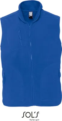 Produktbild von SOLs 51000 | Fleeceweste Norway - Farbe: Royal Blue - Größe: XXL
