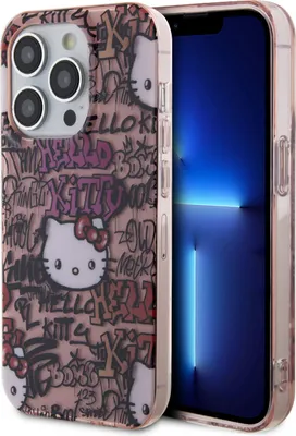 Obrázek produktu pro Pouzdro Hello Kitty Iml Tagy Graffiti Na Iphone 15 Pro - Různé