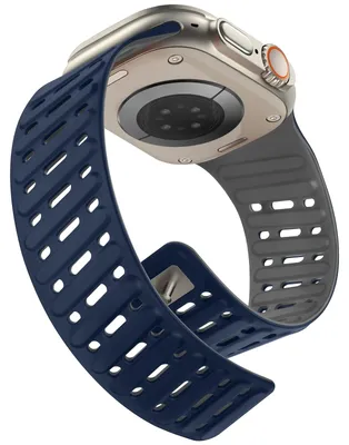 Produktbild von Solidchoice – Magnetisches Silikonarmband für Apple Watch, 49 mm, 46 mm, 45 mm, 44 mm, 42 mm