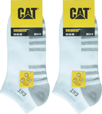 Immagine prodotto di Caterpillar 6 paia di calzini da uomo per ogni uso in cotone bianco43-46