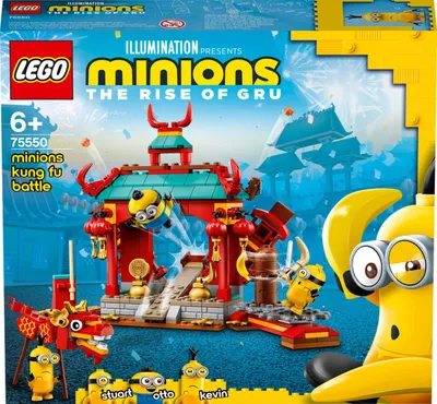 Immagine prodotto di LEGO® 75550 LEGO® Minions 75550 Kung Fu Tempel Bausatz