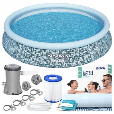 Produktbild von Bestway 57313NN 9-in-1 Garten-Erweiterungspool 457 x 84 cm