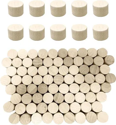 Obrázek produktu pro Dřevěné zátky pro opravy 20 x 15 mm, 80 ks