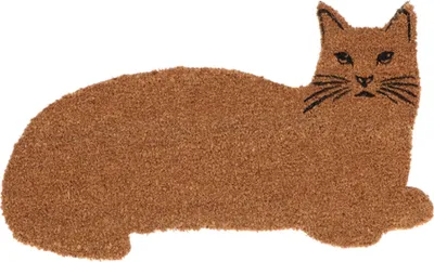 Produktbild von Süße Landhaus Türmatte; Kokosmatte, Fussmatte MIETZE Katze