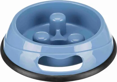 Produktbild von Trixie Slow Feeding Kunststoffnapf - 0,45 l/ø 20 cm