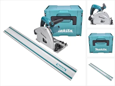 Produktbild von Makita Tauchsäge SP6000J1 mit Führungsschiene und MAKPAC