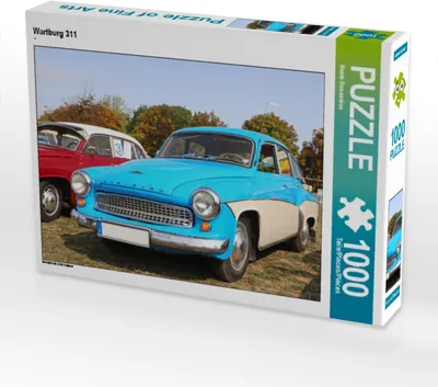 Produktbild von CALVENDO Puzzle Wartburg 311 | 1000 Teile Lege-Größe 64x48cm Foto-Puzzle für glückliche Stunden