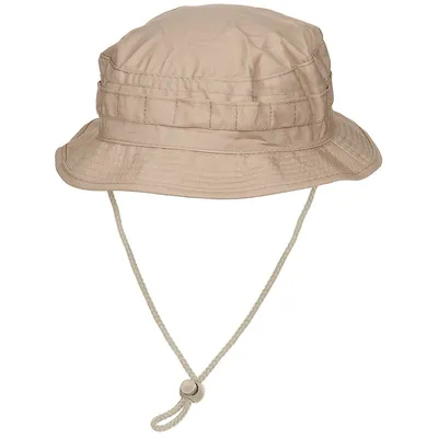 Produktbild von Boonie Outdoor Hut oder Buschhut aus Rip Stop, khaki S