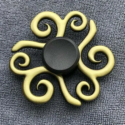Obrázek produktu pro Tinisu Fidget Spinner Top Anti Stress Rainbow Metal Finger ADHD