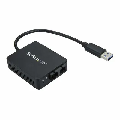 Obrázek produktu pro StarTech.com US1GA30SXSC, Kabel, USB, Vlákno, 1000 Mbit/s, Černá