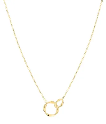 Image de Collier élégant avec pendentif infini en acier inoxydable