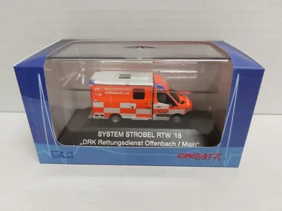 Produktbild von Rietze MB Sprinter Strobel RTW ´18 DRK Rettungsdienst Offenbach/Main 76140
