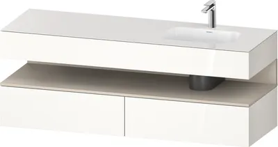 Produktbild von DURAVIT QA4796083220000 QTG EWT KWTU 1600 Wß Hgl. Be