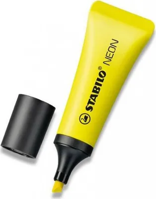 Obrázek produktu pro Zvýrazňovač - STABILO NEON - jedno pero - žluté