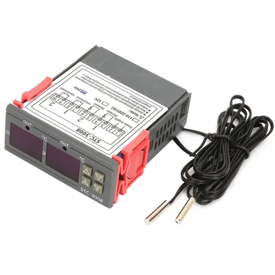 Obrázek produktu pro Digitální termostat, regulátor teploty, teplotní čidlo, regulátor teploty termostatu, STC-3008, nastavitelný regulátor teploty