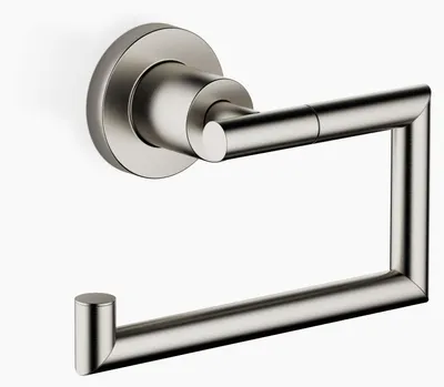 Produktbild von Dornb Papierrollenhalter TARA ohne Deckel platin matt