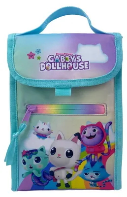 Produktbild von Gabbys Dollhouse Snacktasche Kinder Kühltasche 24x17cm isoliert