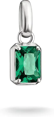 Imagen del producto de Thomas Sabo - CC1333-699-6 - Charm - Para mujer - Plata de ley 925 - 1,6 cm - Piedras preciosas de nacimiento