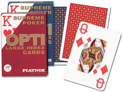 Obrázok produktu pre Karty do gry Piatnik 1 talia, Opti poker