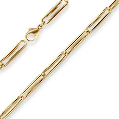 Produktbild von 4,8mm Armband Fantasiekette Goldarmband Armschmuck aus 585 Gold Gelbgold 19cm