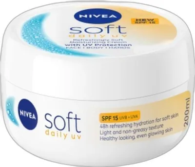 Zdjęcie produktu dla Nivea Krem Soft Spf 15 200 Ml