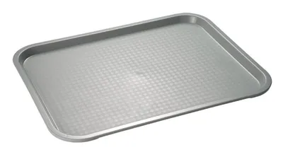 Produktbild von APS-Germany 00533, Klassisches Serviertablett, Rechteck, Polypropylen (PP), Grau, 350 mm, 270 mm