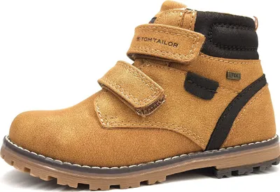 Produktbild von Tom Tailor Kinderschuhe Jungen Stiefel Klett Stiefel Braun Freizeit, Schuhgröße:32 EU