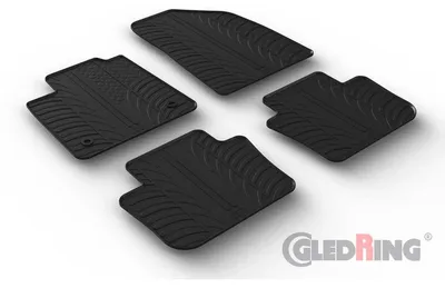 Produktbild von Gledring Fußmatten Set Gummi für MG MG 4 EV (EH32) Vorne+Hinten
