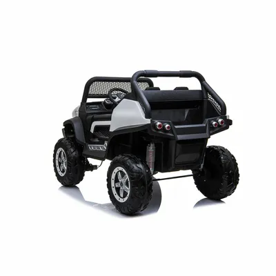 Zdjęcie produktu dla Samochód elektryczny dla dzieci RunRunToys Mercedes Benz Unimog Biały 12V