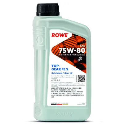 Produktbild von ROWE 25066-0010-99 Hightec Getriebeöl Vollsynthetiköl 75W-80 für Schaltgetriebe 1L
