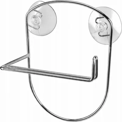 Image de Porte-papier hygiénique avec ventouses sans perçage Galicia