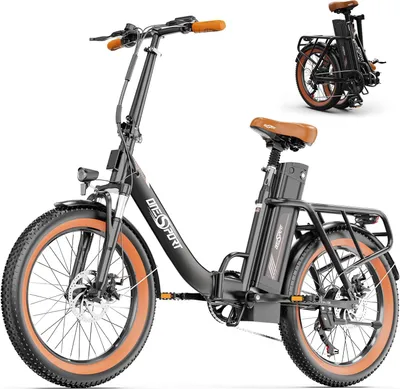 Produktbild von 17Ah Elektrofahrrad E-Bike Klappräder für Erwachsene, 20 Zoll Klappfahrrad, Pendler E-City Bike Bluetooth , 3 Fahrmodi EBike Abnehmbaren Akku Schwarz