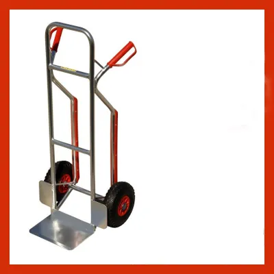 Produktbild von Pro-Bau-Tec Aluminium Stapelkarre mit Treppenrutsche 150kg Tragkraft