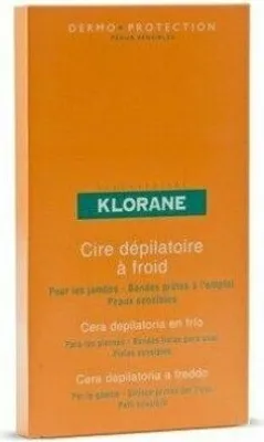 Produktbild von Klorane Cold Wax Strips With Sweet Almond