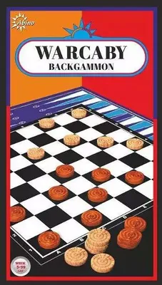 Zdjęcie produktu dla ABINO Warcaby-Backgammon AB 72687