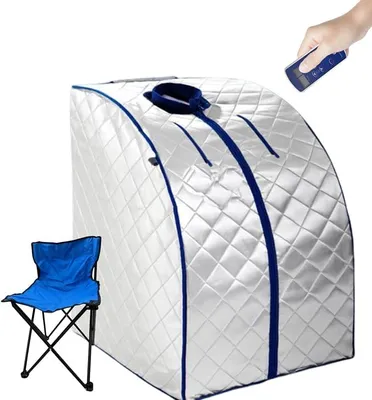 Obrázek produktu pro Infračervená sauna, stříbrná