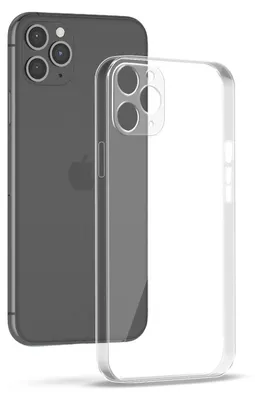 Produktbild von Handyhülle für Apple iPhone 11 Pro Max Hülle Transparent Flexibel Elastisch Case Cover Backcover Schutzhülle