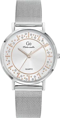 Produktbild von Girl Only Damen Edelstahlarmband Uhr Mademoiselle silber Analog Quarzuhr UGO695617