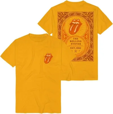 Produktbild von The Rolling Stones T-Shirt Herren Ornament Frame orange L