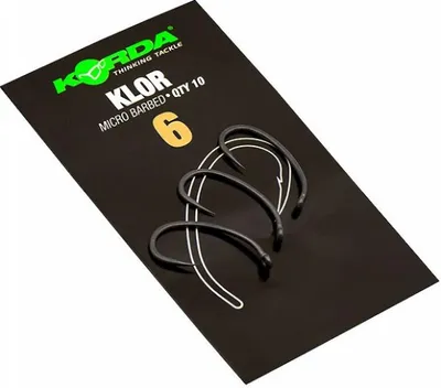 Produktbild von Korda Háčky Klor, barblose Haken, Größe 6