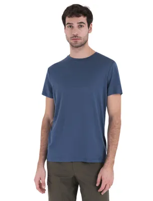 Immagine prodotto di Icebreaker Merino 150 Tech Lite Iii - Maglietta a maniche corte Blu M Uomo Blu M