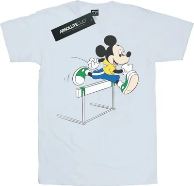 Zdjęcie produktu dla Disney – koszulka damska „Mickey Mouse Hurdles” BI50633 (L) (biała)
