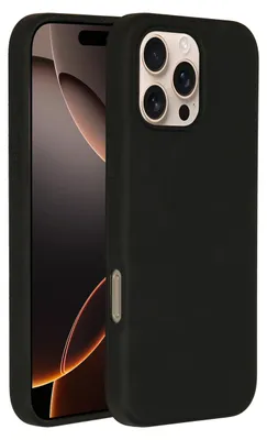 Produktbild von Accezz Liquid Silikoncase mit MagSafe iPhone 16 Pro Max - Schwarz