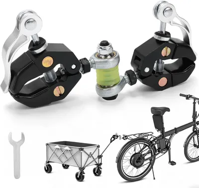 Productafbeelding van Fietstrailer koppeling 10-45 mm, voor zadelbuis, 40 kg, voor stadfiets